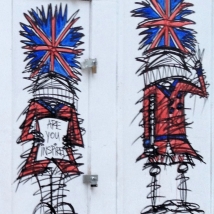 Graffiti near Covent Garden. Are you inspired?
